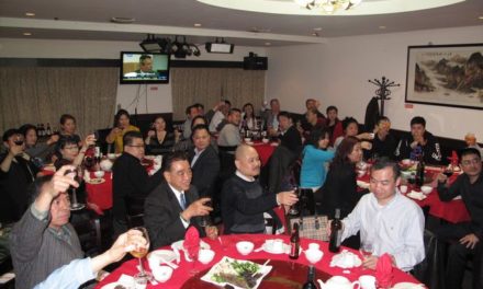 2012年3月17日旅美湖南同乡会举行酬宾春宴